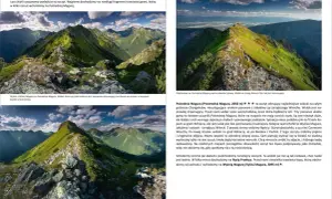 Tatry: jakie są najciekawsze szlaki turystyczne? Widok na grzbiet Niżniej Magury, zalesione doliny i skaliste szczyty.