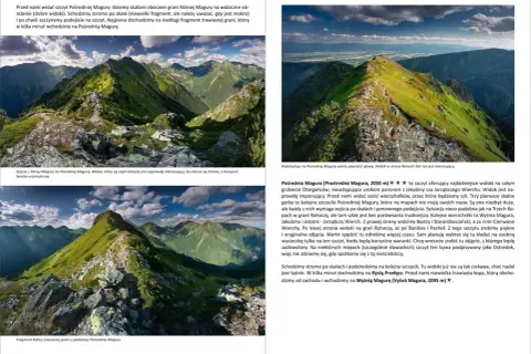 Tatry: jakie są najciekawsze szlaki turystyczne? Widok na grzbiet Niżniej Magury, zalesione doliny i skaliste szczyty.